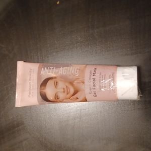 Precision beauty skin care solutions rose+collagen gel facial mask